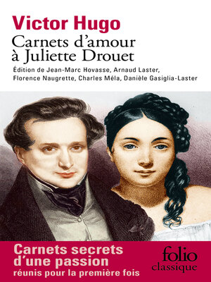 cover image of Carnets d'amour à Juliette Drouet